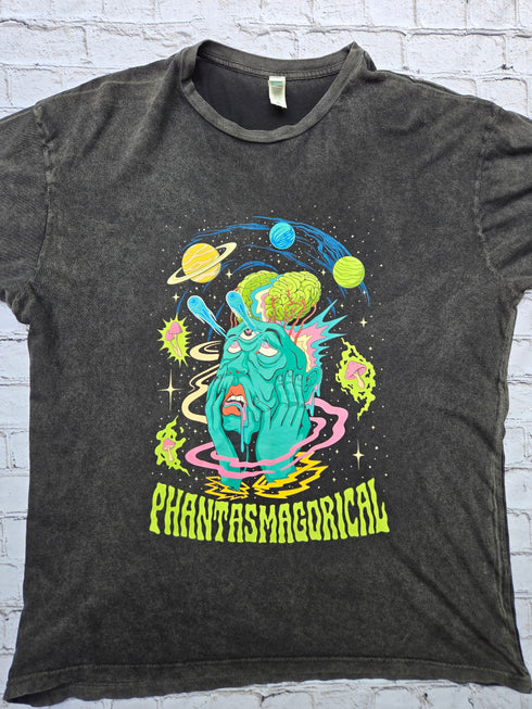 Intergalactic Mind Melt Premium Mineral Wash Vintage Unisex Tee